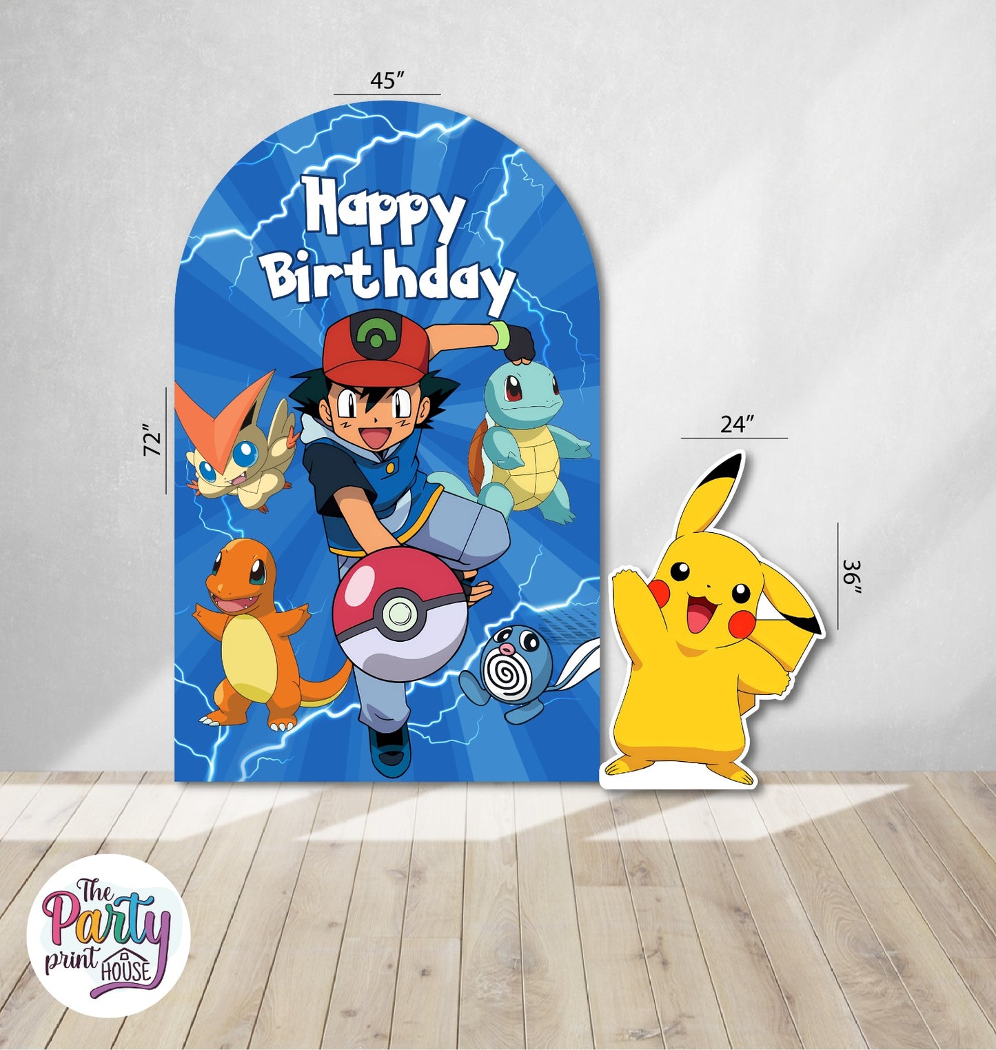 ⚡️ Pokémon Foamboard Party Set # 1 – Totally Customizable-