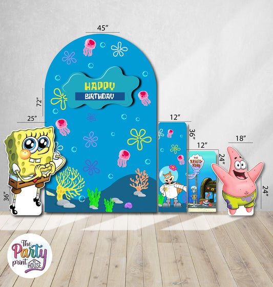 🌊 SpongeBob Foamboard Set #2 – Totally Customizable