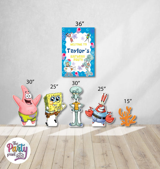 🌊 SpongeBob Props Set – Totally Customizable