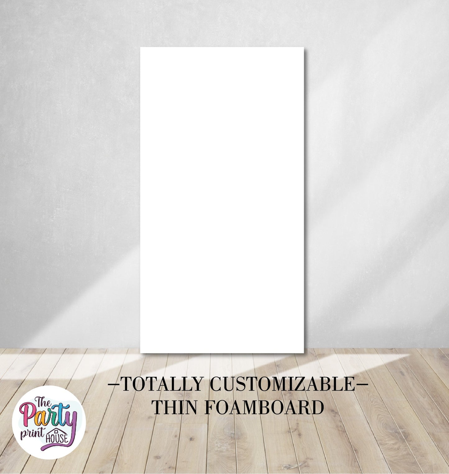 ✨⭐Totally Customizable Rectangular Backdrops – Thin Foamboard