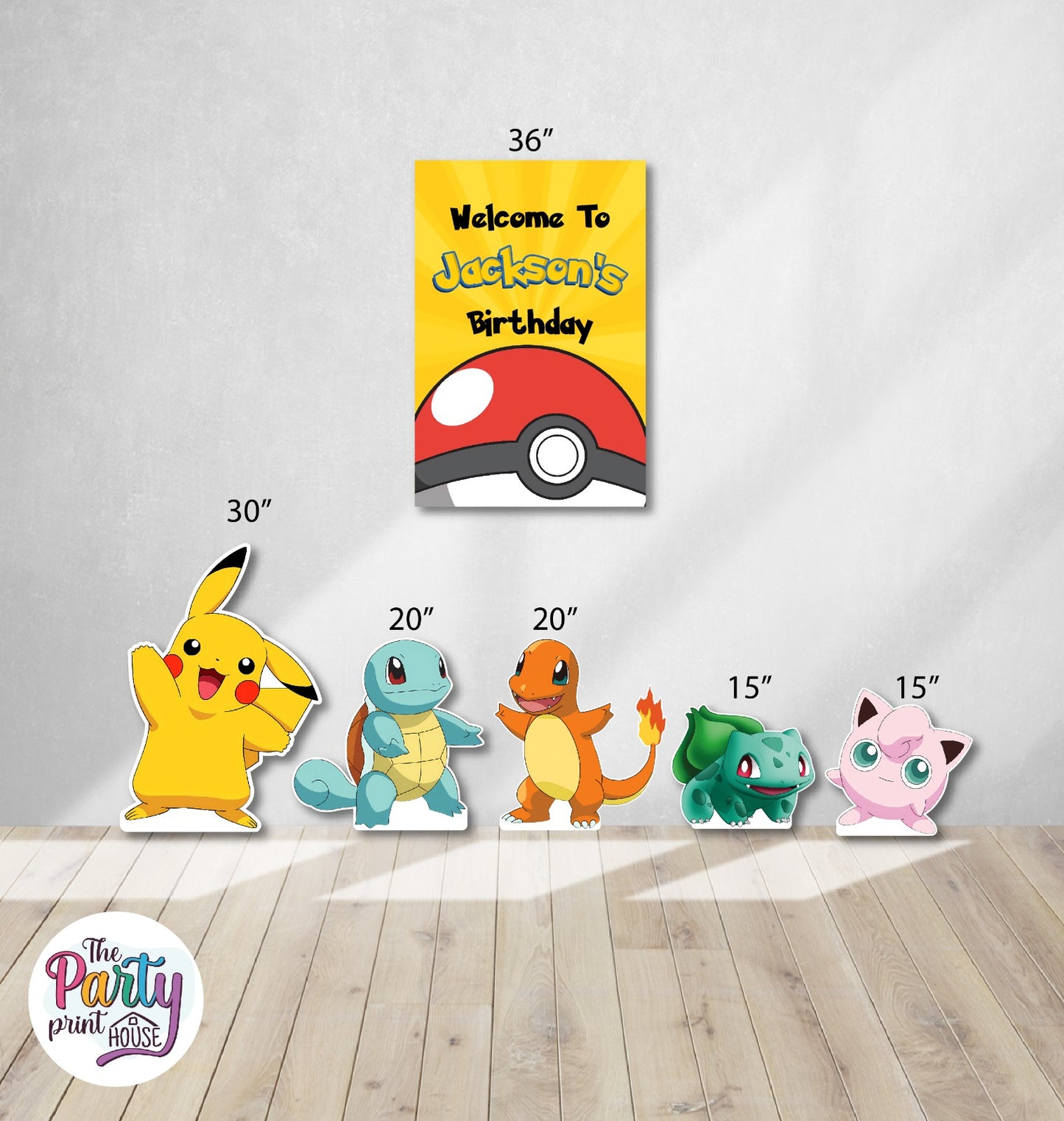 ⚡️ Pokémon Foamboard Props Set – Totally Customizable