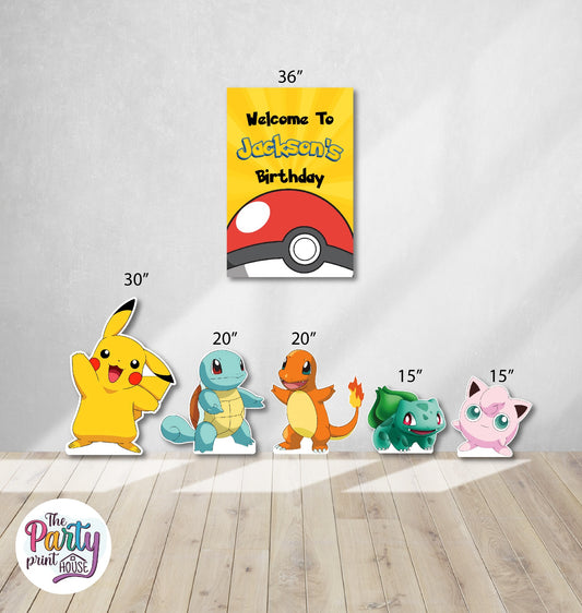 ⚡️ Pokémon Foamboard Props Set – Totally Customizable