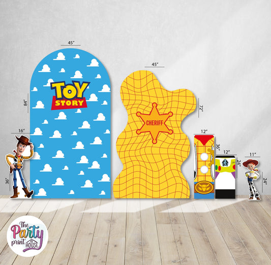 🤠 Toy Story Foamboard Party Set #3 ⭐☁️